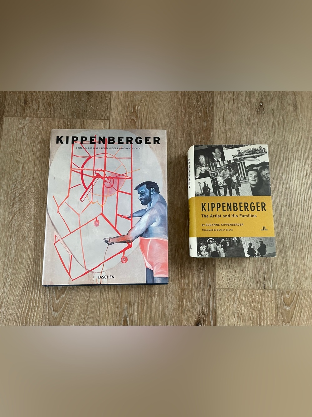 Martin kippenberger artist book and biography bundle set